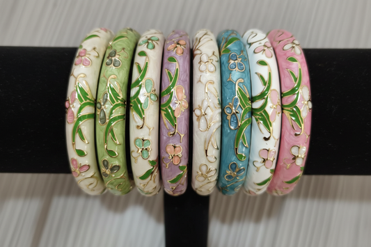 Colored bangles