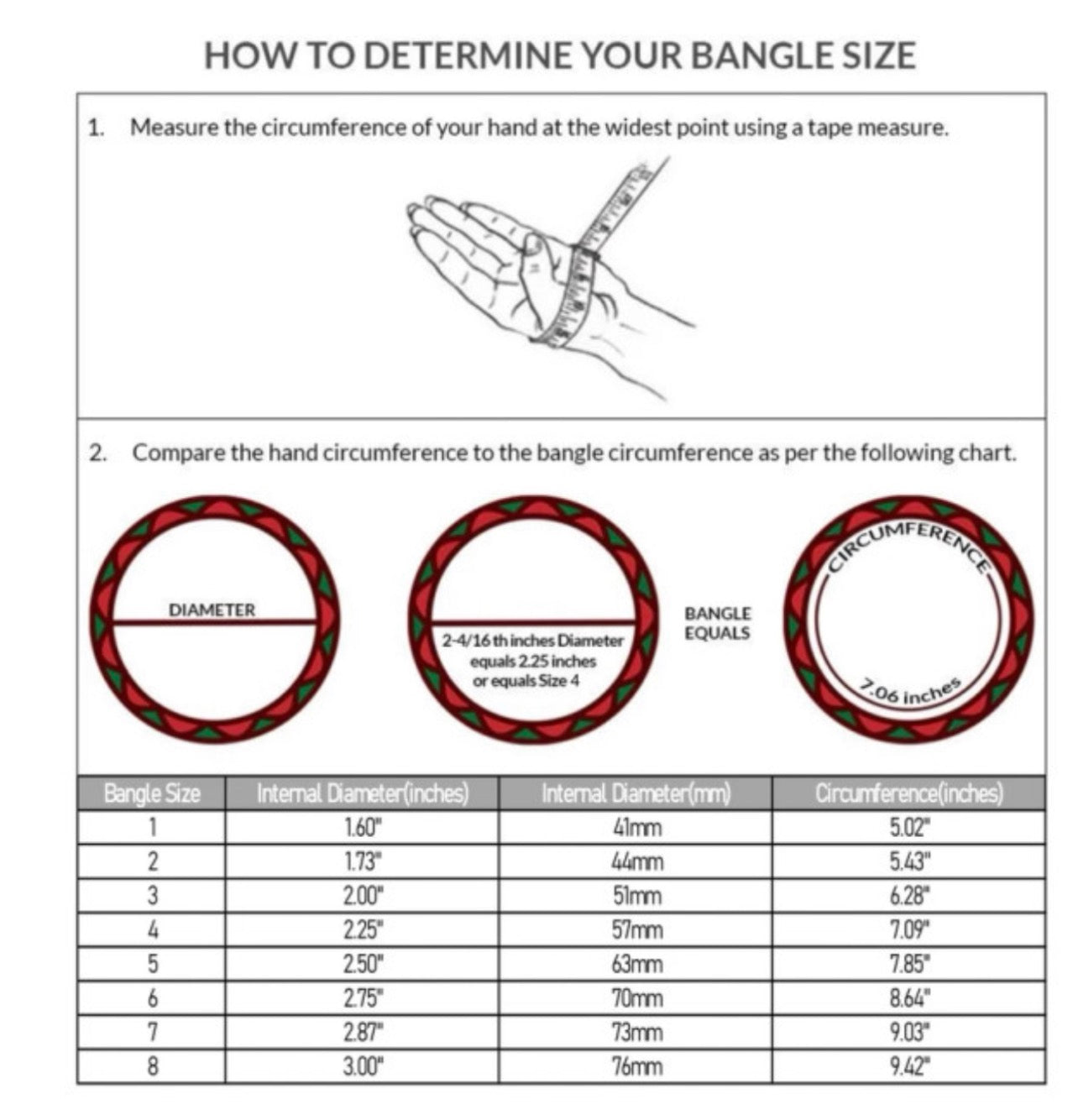 Bangles (set of 6)